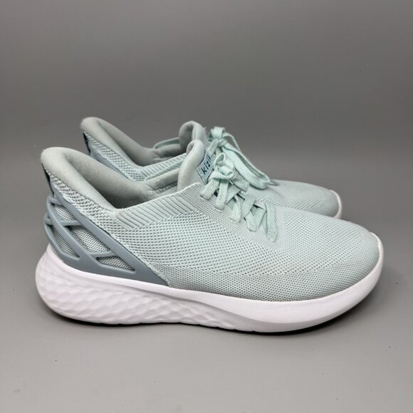 KIZIK Athens Hands Free Sneaker Mint Green Surf Spray Shadow Size 8.5 Wide - Picture 1 of 9